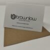 Card Back - Greeting Card Pack (Blank Inside) by Brownlow BioSciences